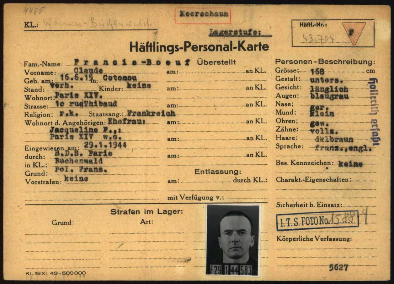 le Recruteur Claude Francis-Bœuf